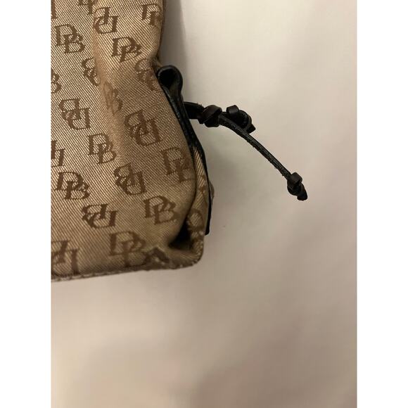 Vintage Dooney & Bourke tan and brown handbag - Picture 15 of 16